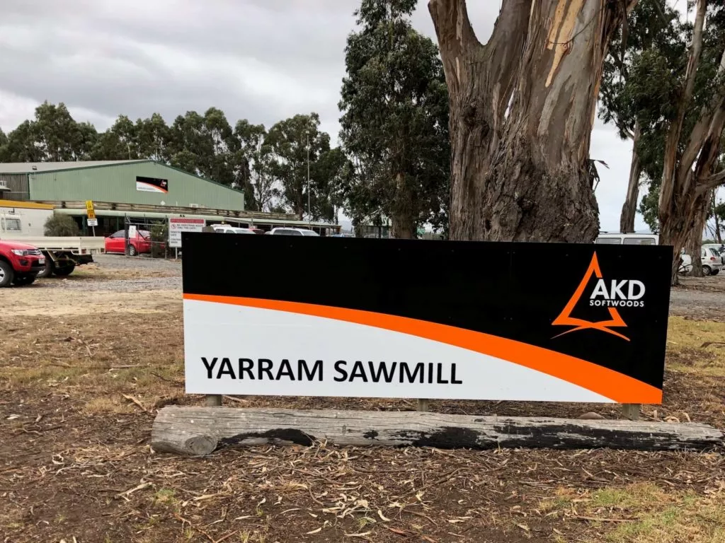 2017. AKD acquisition of Yarram (Victoria) sawmill.